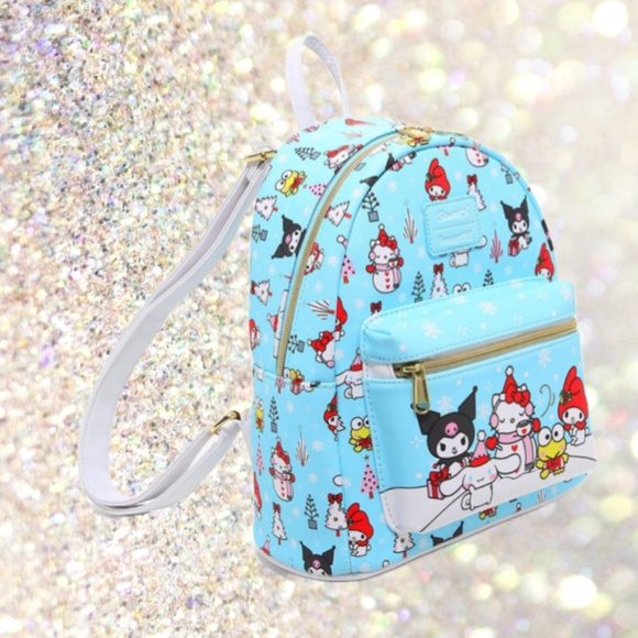 Loungefly Hello Kitty And Friends Holiday Mini Backpack and Cardholder main image 4